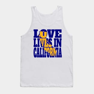 Love Lives in California Tank Top